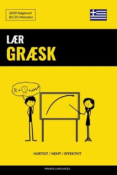 portada Lær Græsk - Hurtigt (in Danés)