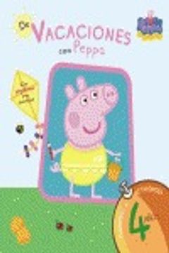 portada De Vacaciones Con Peppa Pig. 4 Años