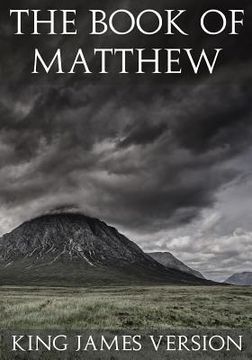 portada The Book of Matthew (KJV) (Large Print) (The New Testament) (en Inglés)