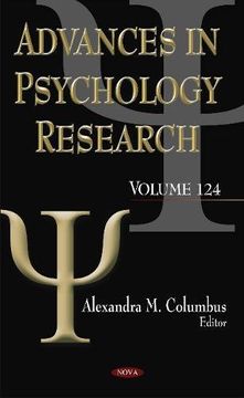 portada Advances in Psychology Research: Volume 124