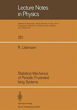 portada statistical mechanics of periodic frustrated ising systems (en Inglés)