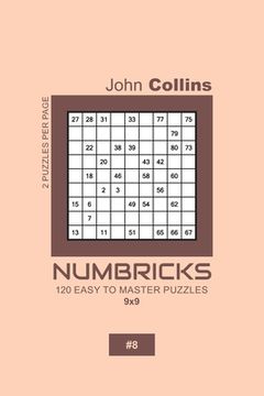 portada Numbricks - 120 Easy To Master Puzzles 9x9 - 8 (en Inglés)