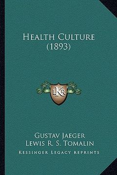 portada health culture (1893) (en Inglés)
