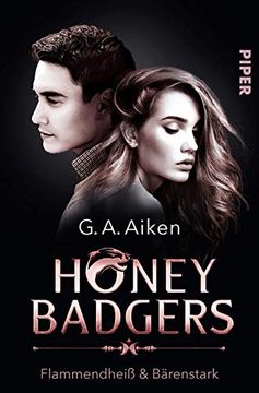 portada Honey Badgers: Flammendheiß & Bärenstark (en Alemán)