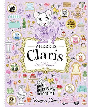 portada Where is Claris in Rome! Claris A Look-And-Find Story! (en Inglés)