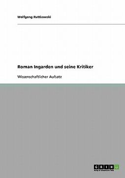 portada Roman Ingarden und seine Kritiker (in German)