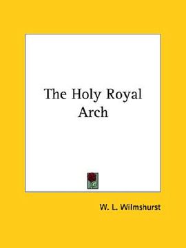 portada the holy royal arch (in English)