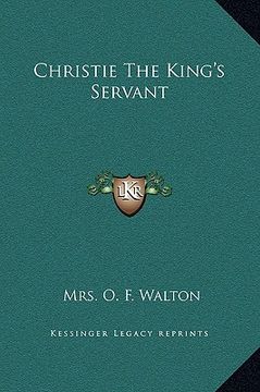 portada christie the king's servant