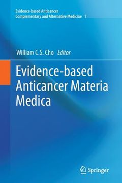 portada Evidence-Based Anticancer Materia Medica (en Inglés)