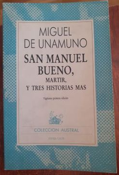 portada San Manuel Bueno, Martir y Tres Historias mas