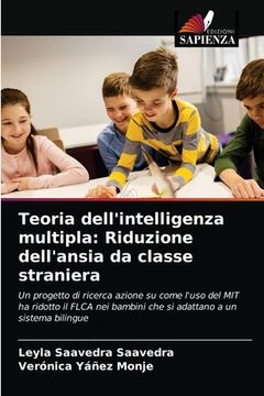 portada Teoria dell'intelligenza multipla: Riduzione dell'ansia da classe straniera (in Italian)