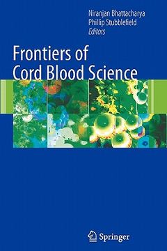 portada Frontiers of Cord Blood Science