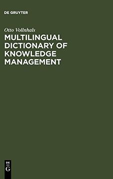 portada Multilingual Dictionary of Knowledge Management (in English)