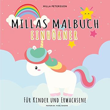 portada Millas Einhorn Malbuch (in German)
