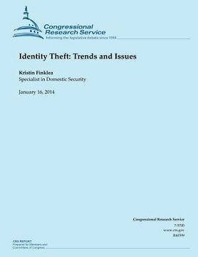 portada Identity Theft: Trends and Issues (en Inglés)