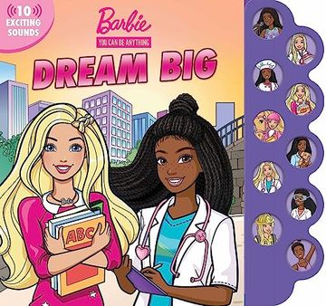 portada Barbie: You can be Anything: Dream Big! (10-Button Sound Books) (in English)