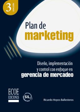 portada Plan de marketing. Diseño, implementación y control con enfoque en gerencia de mercadeo
