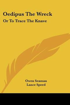 portada oedipus the wreck: or to trace the knave (en Inglés)