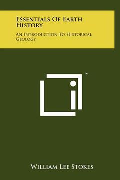 portada essentials of earth history: an introduction to historical geology