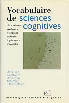 portada Vocabulaire de Sciences Cognitives