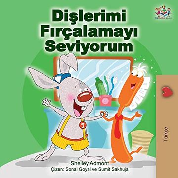 portada I Love to Brush my Teeth (Turkish Bedtime Collection) (en Turco)