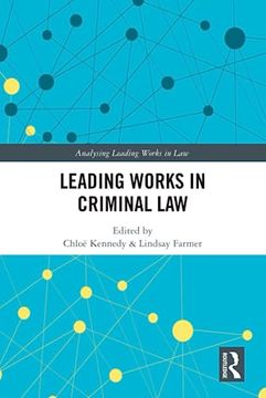 portada Leading Works in Criminal law (Analysing Leading Works in Law) (en Inglés)