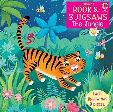 portada The Jungle (Usborne Book and Jigsaw) (en Inglés)