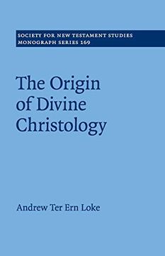 portada The Origin of Divine Christology (Society for new Testament Studies Monograph Series) (en Inglés)