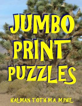 portada Jumbo Print Puzzles: 111 Large Print Themed Word Search Puzzle (en Inglés)
