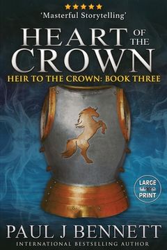 portada Heart of the Crown: Large Print Edition: 3 (Heir to the Crown) (en Inglés)
