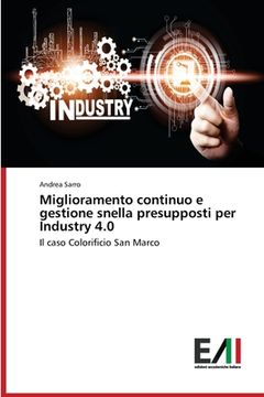 portada Miglioramento continuo e gestione snella presupposti per Industry 4.0 (in Italian)