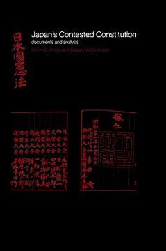 portada japan's contested constitution: documents and analysis