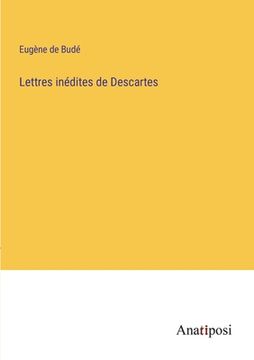portada Lettres inédites de Descartes 