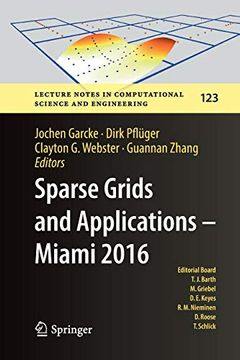 portada Sparse Grids and Applications - Miami 2016 (Lecture Notes in Computational Science and Engineering) (in English)
