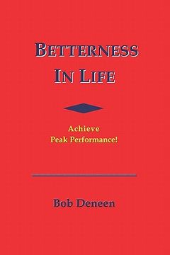 portada betterness in life (en Inglés)