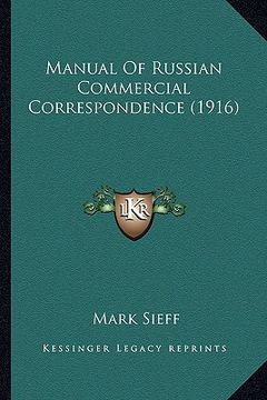 portada manual of russian commercial correspondence (1916)