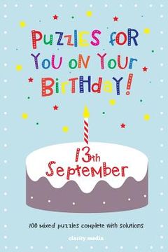 portada Puzzles for you on your Birthday - 13th September