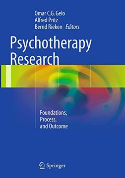 portada Psychotherapy Research: Foundations, Process, and Outcome (en Inglés)
