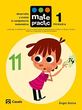 portada Cuaderno Matepractic 1 Primaria (in Spanish)