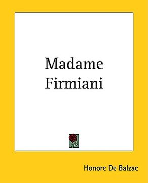 portada madame firmiani (en Inglés)