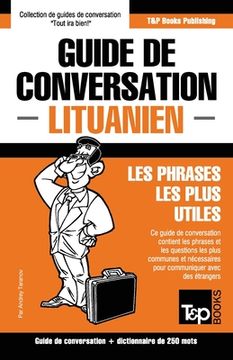 portada Guide de conversation Français-Lituanien et mini dictionnaire de 250 mots (en Francés)