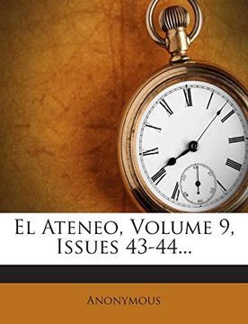 portada El Ateneo, Volume 9, Issues 43-44.