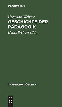 portada Geschichte der Pädagogik (en Alemán)