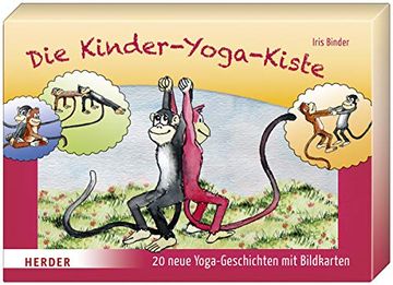 portada Die Kinder-Yoga-Kiste: 20 Neue Yoga-Geschichten mit Bildkarten und Begleitheft (en Alemán)