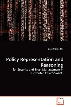 portada policy representation and reasoning (en Inglés)