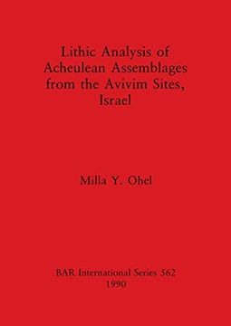 portada Lithic Analysis of Acheulean Assemblages From the Avivim Sites, Israel (562) (British Archaeological Reports International Series) (en Inglés)