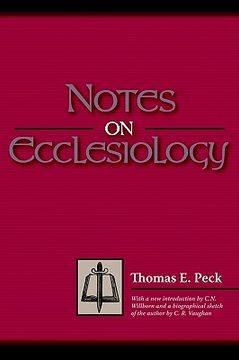 portada notes on ecclesiology (en Inglés)
