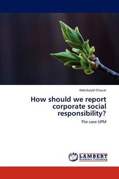 portada how should we report corporate social responsibility? (en Inglés)