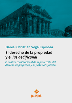 portada El derecho de la propiedad y el ius aedificandi (in Spanish)