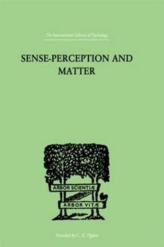 portada Sense-Perception and Matter: A Critical Analysis of c d Broad's Theory of Perception (en Inglés)
